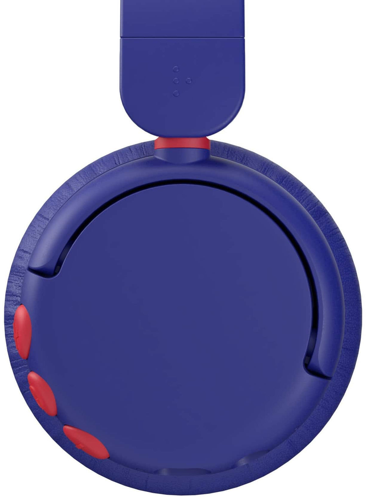 Made for Amazon BuddyPhones EcoTime Jr Wireless SafeAudio Over-the-Ear Youth Headset, Bluetooth (Ages 3-6) - Deep Blue