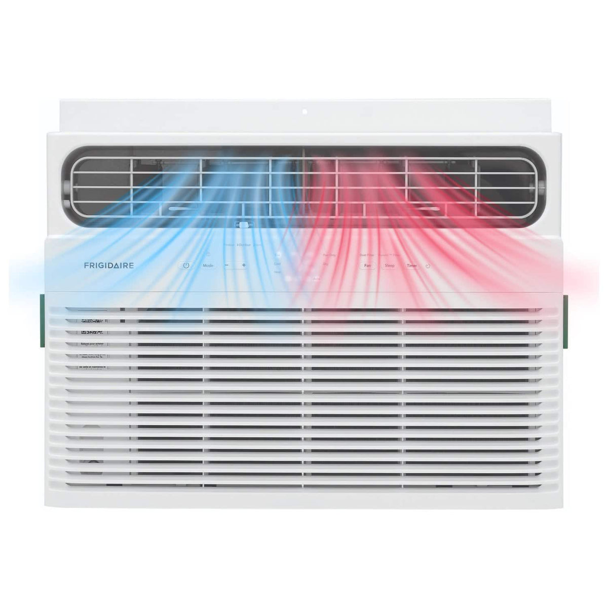 Frigidaire - 12,000 BTU 550 Sq. Ft. Window Air Conditioner with 11,000 BTU Supplemental Heat Function - White