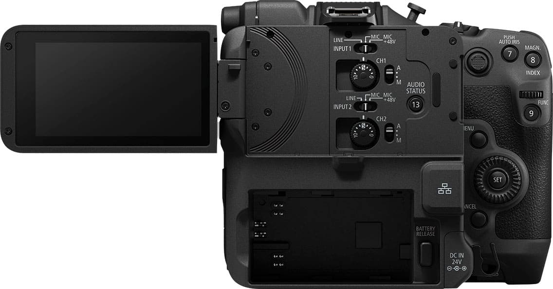 Canon - EOS C80 6K Video Mirrorless Cinema Camera (Body Only) - Black
