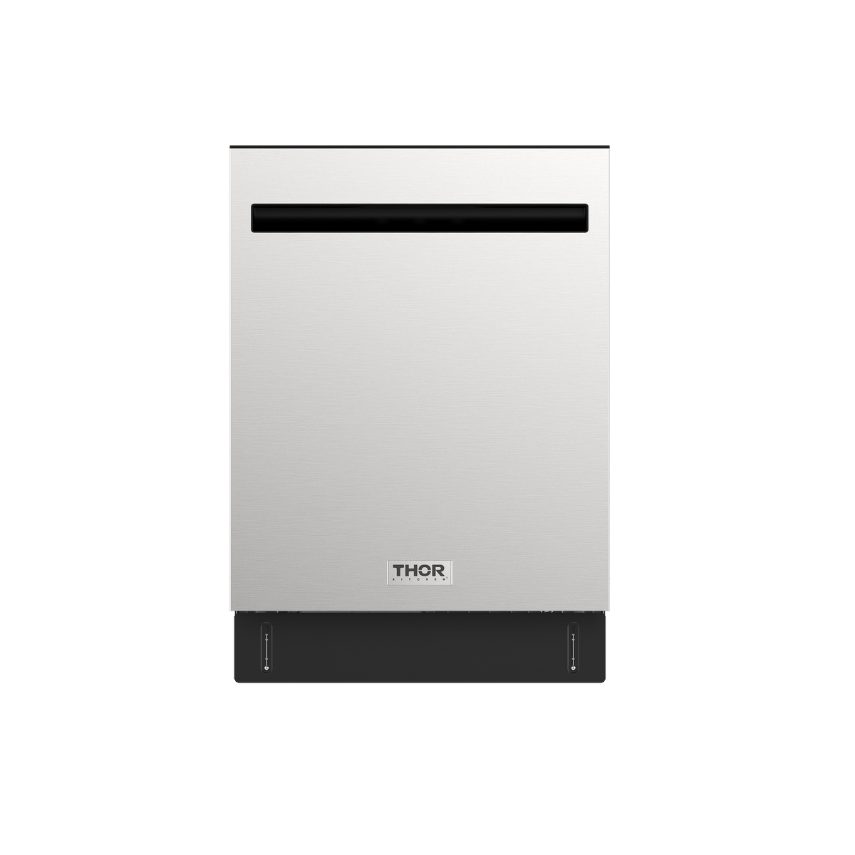 Thor Kitchen - 24" Top Control Built-In Dishwasher Stainless Steel Tub with Pocket Handle, 51 dBA - Stainless Steel