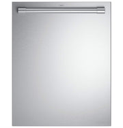 Monogram - 24" Top Control Smart Built-In Stainless Steel Tub Dishwasher w/ Adjustable 3rd Rack, 37 dBA, and Advanced Water System - Stainless Steel