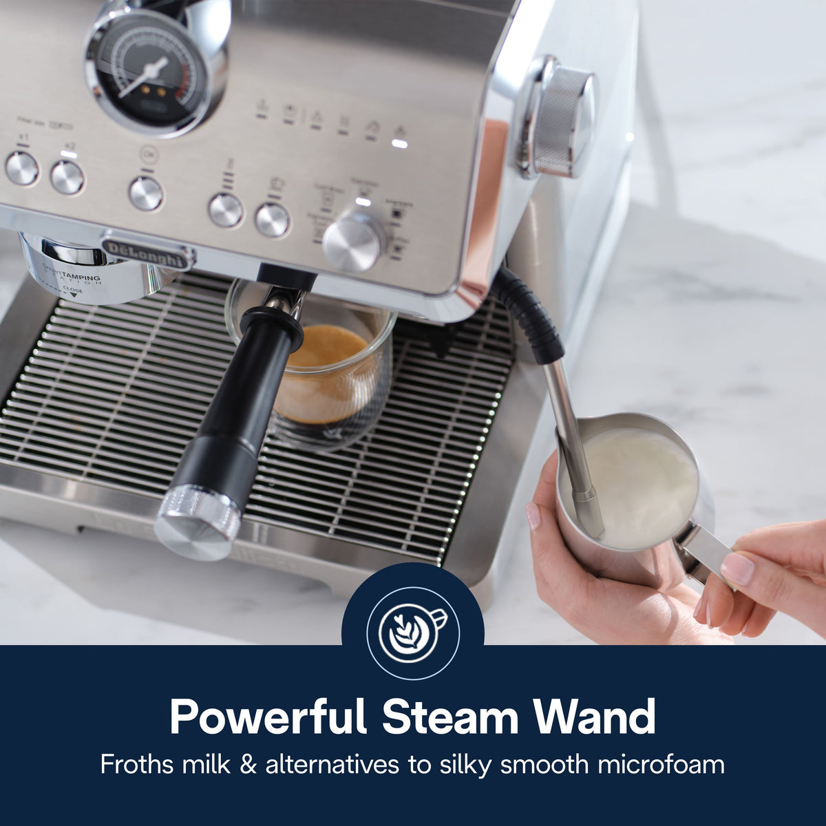 De'Longhi - La Specialista Opera Espresso Machine - Silver