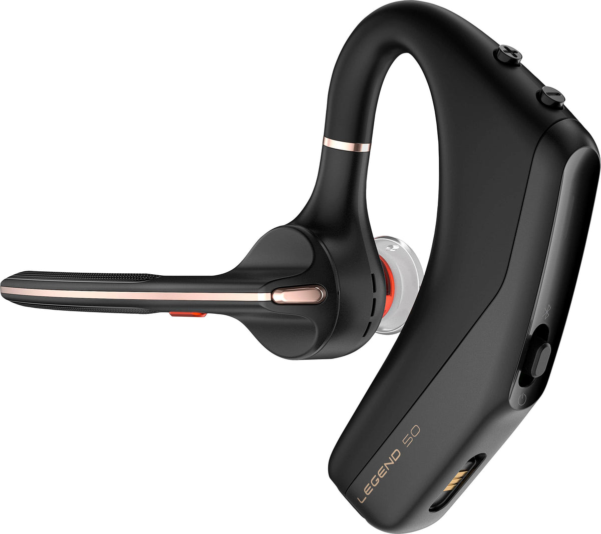 HP - Poly Voyager Legend 50 Wireless Noise Cancelling In-Ear Headset - Black
