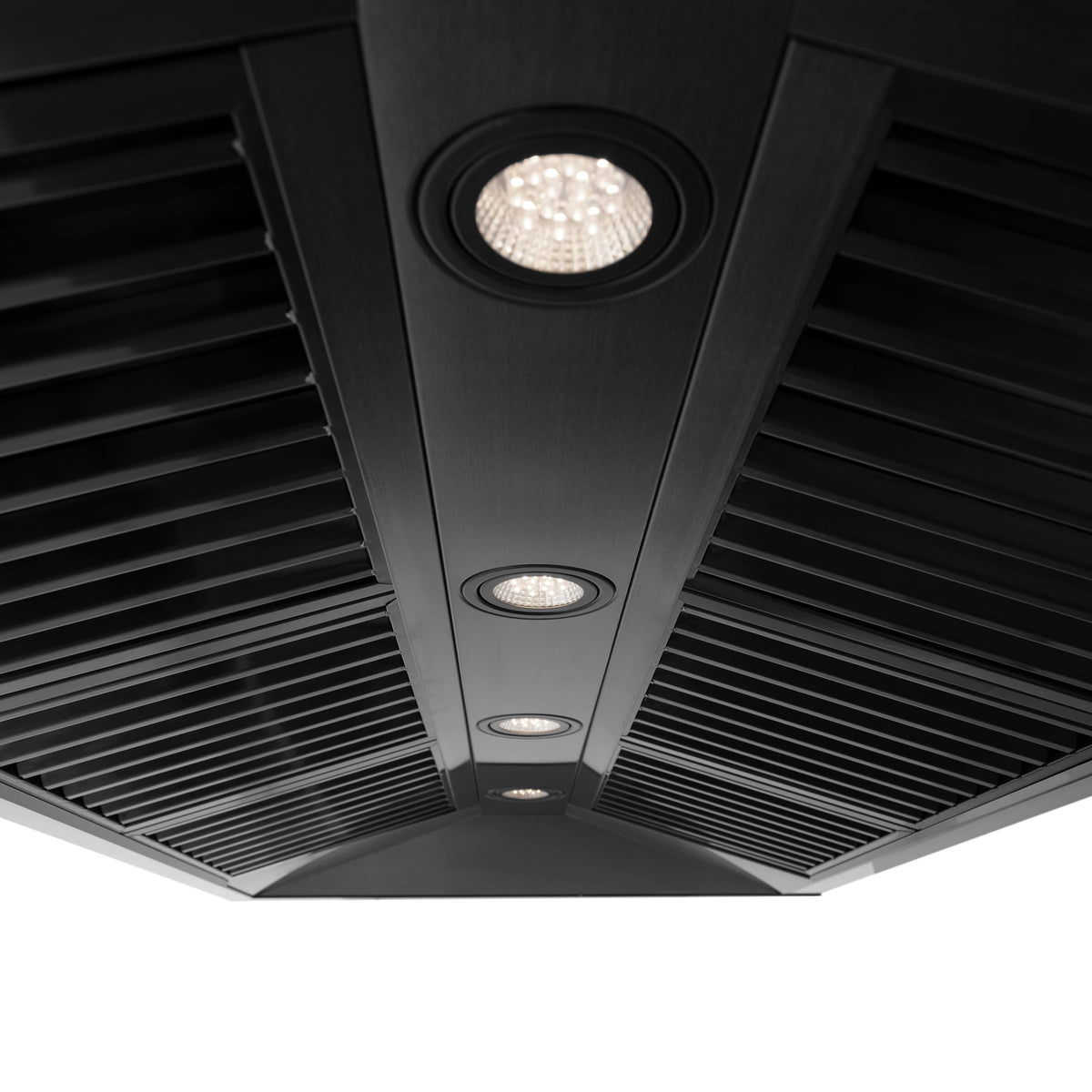 ZLINE - 48 inches - Externally Vented - Wall Range Hood - Black Stainless Steel