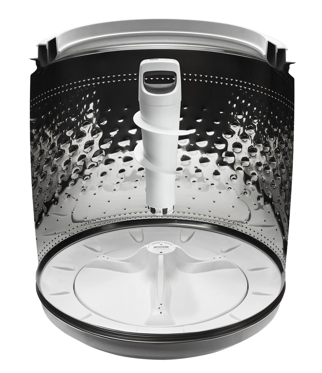 Whirlpool - 4.3 Cu. Ft. High-Eficiency Top Load Washer with 2-in-1 Removable Agitator and Soft Close Glass Lid - White