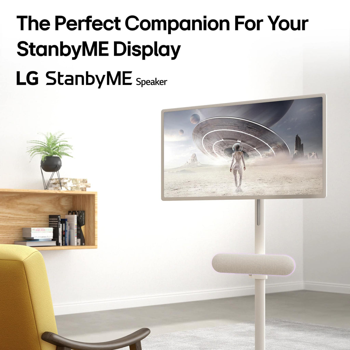 LG - StanbyME 2 Wireless Speaker - White