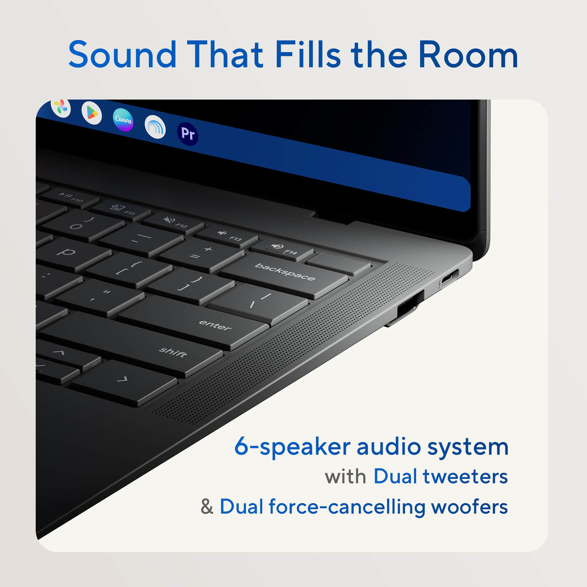 ASUS - Googlebook 14" 3K OLED Touchscreen Laptop w/ Gemini Intelligence - Intel Core Ultra 5 325 (2026) - 16GB RAM - 512GB SSD - Dusk Ash