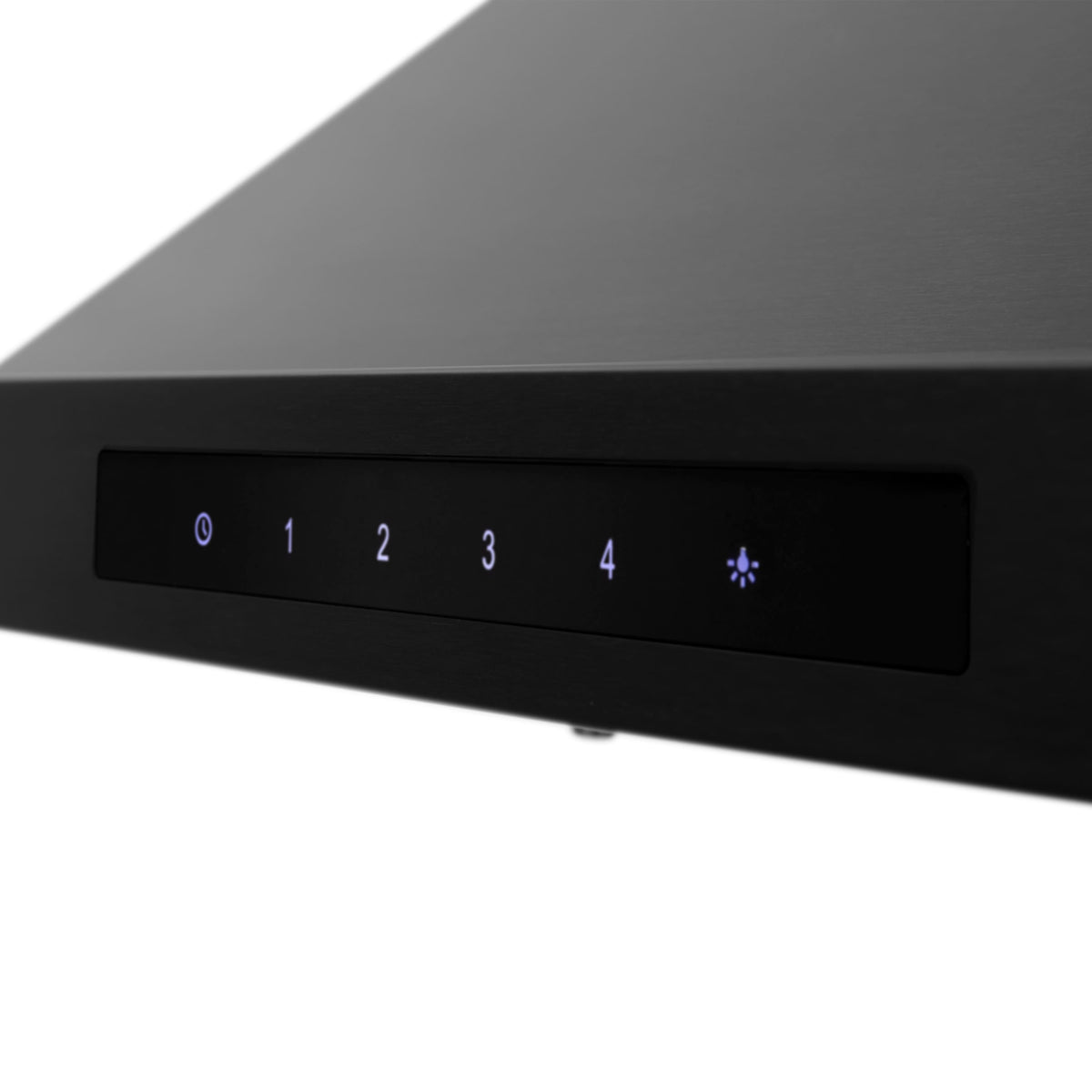 ZLINE - 42 inches - Externally Vented - Wall Range Hood - Black Stainless Steel
