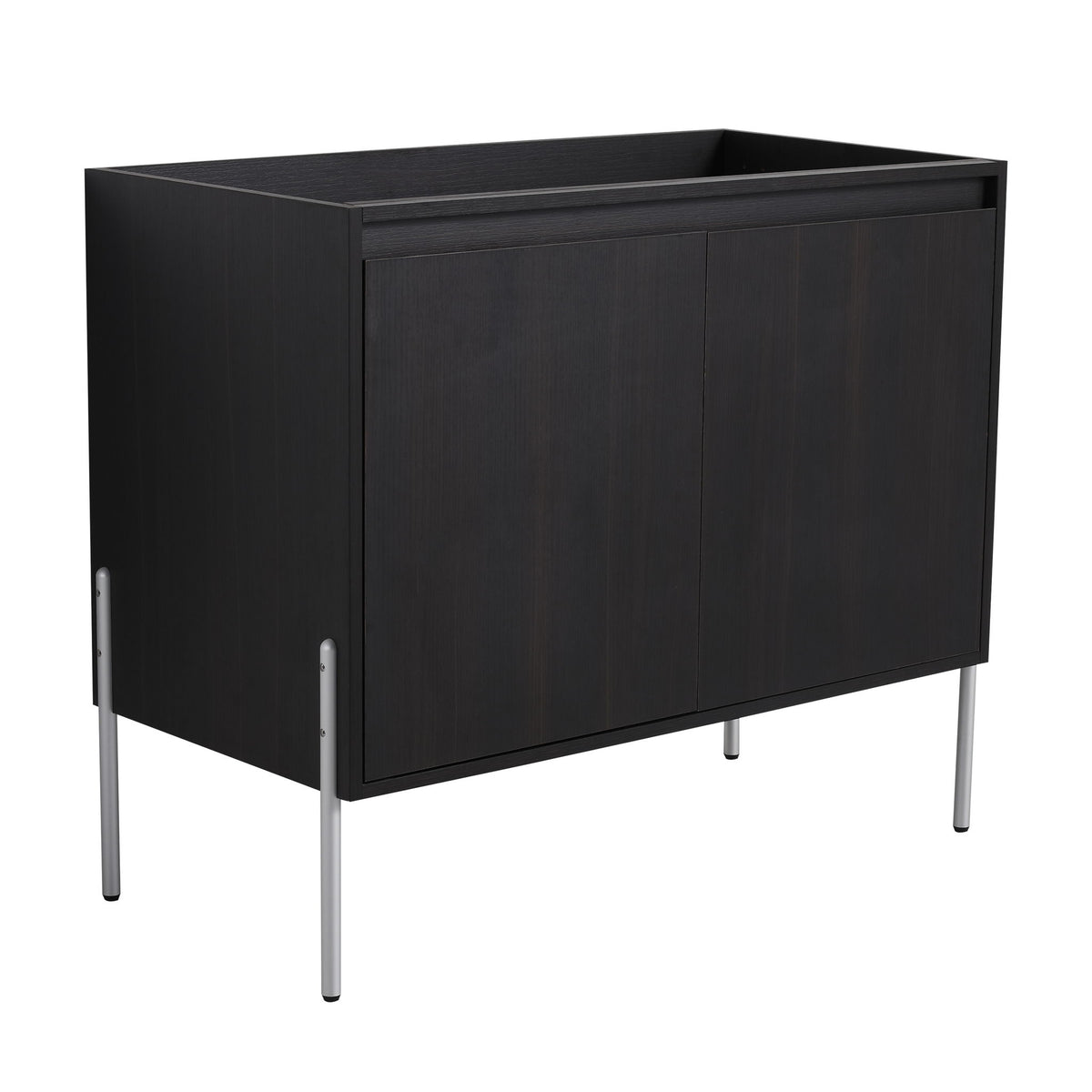 Mueble de baño independiente y puertas de gabinete de cierre suave