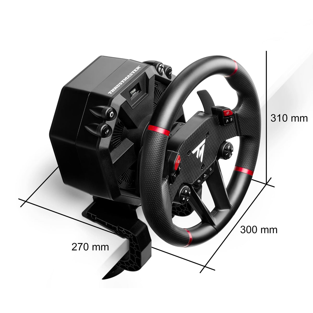 Thrustmaster - T598 Racing Wheel & Pedals – 5Nm Direct Drive Force Feedback Sim Racing Wheel for Xbox Series X|S, Windows - Black