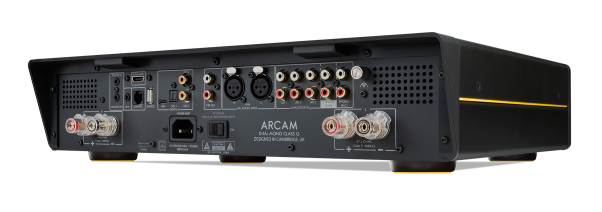 Arcam - A50 Signature 150Wx2ch Class G Integrated Amplifier - Black