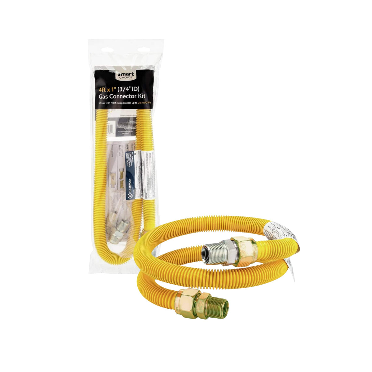 Smart Choice - 4' X 1" Gas Connector Kit