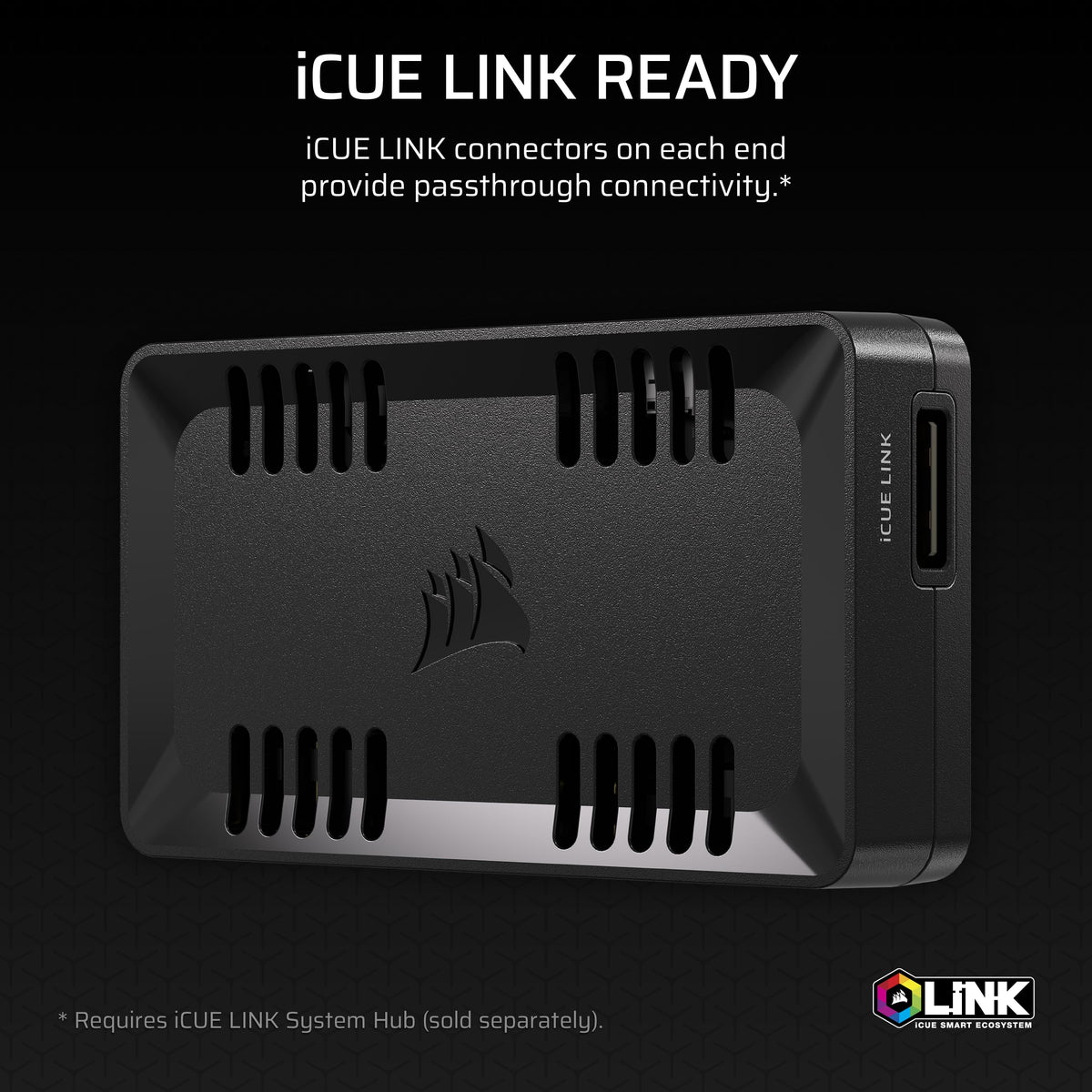CORSAIR - Commander Duo Lighting and Fan Controller – ARGB and iCUE LINK Hybrid - Black