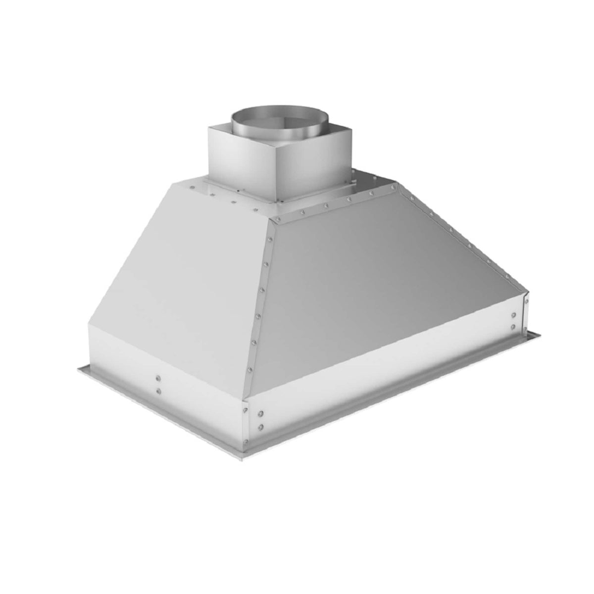 ZLINE - 46 inches - Externally Vented - Island Range Hood - Stainless Steel