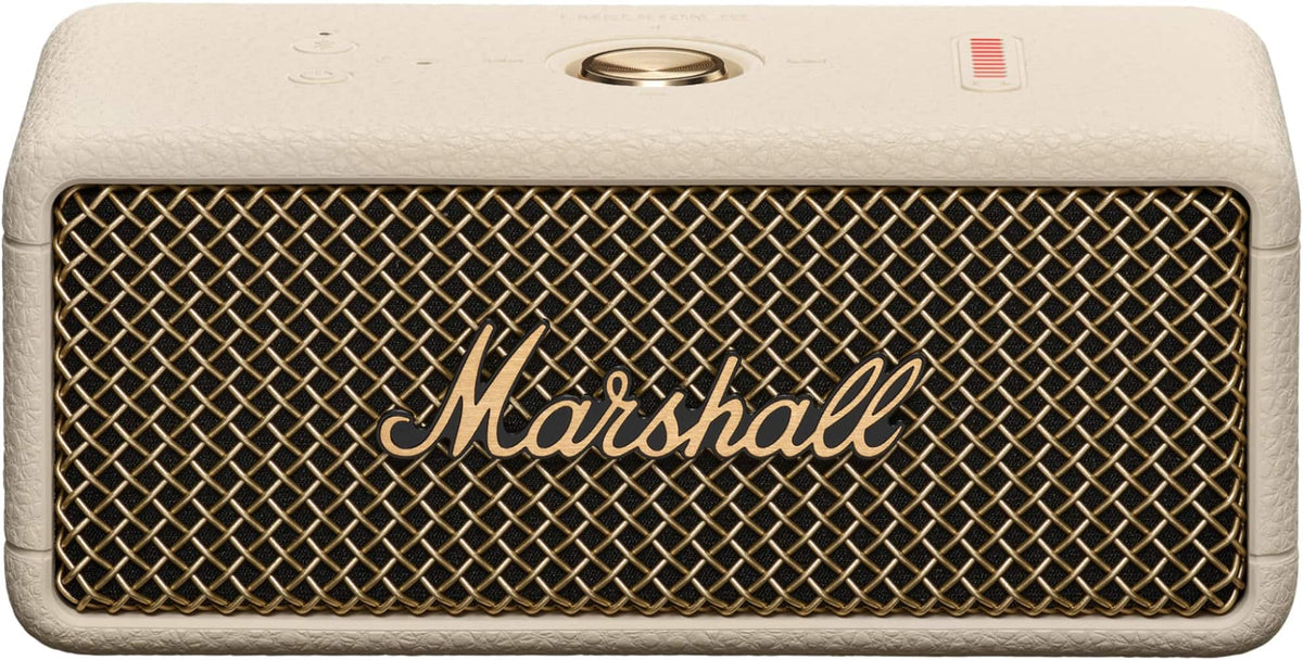 Marshall - Emberton III Portable Bluetooth Speaker with Rugged Waterproof / Dust-proof Wireless Design - Cream