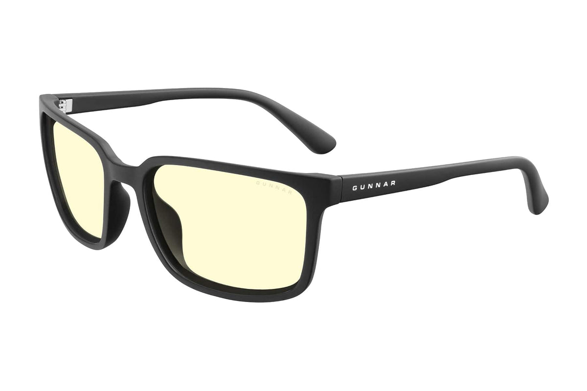 GUNNAR - Mammoth Computer Glasses with Blue Light Reduction, Amber Lenses - Onyx