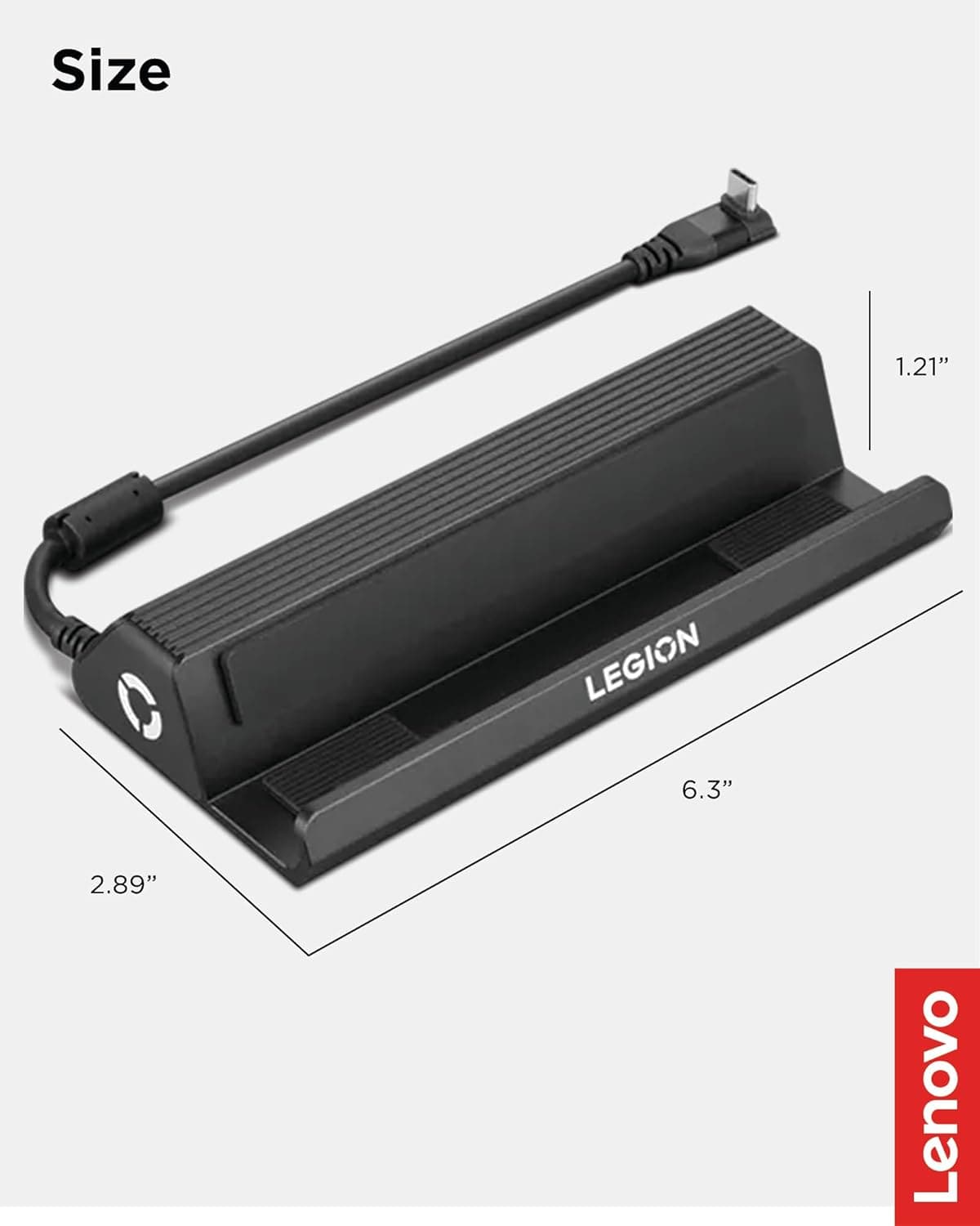 Lenovo - Legion Go Docking Hub - Black