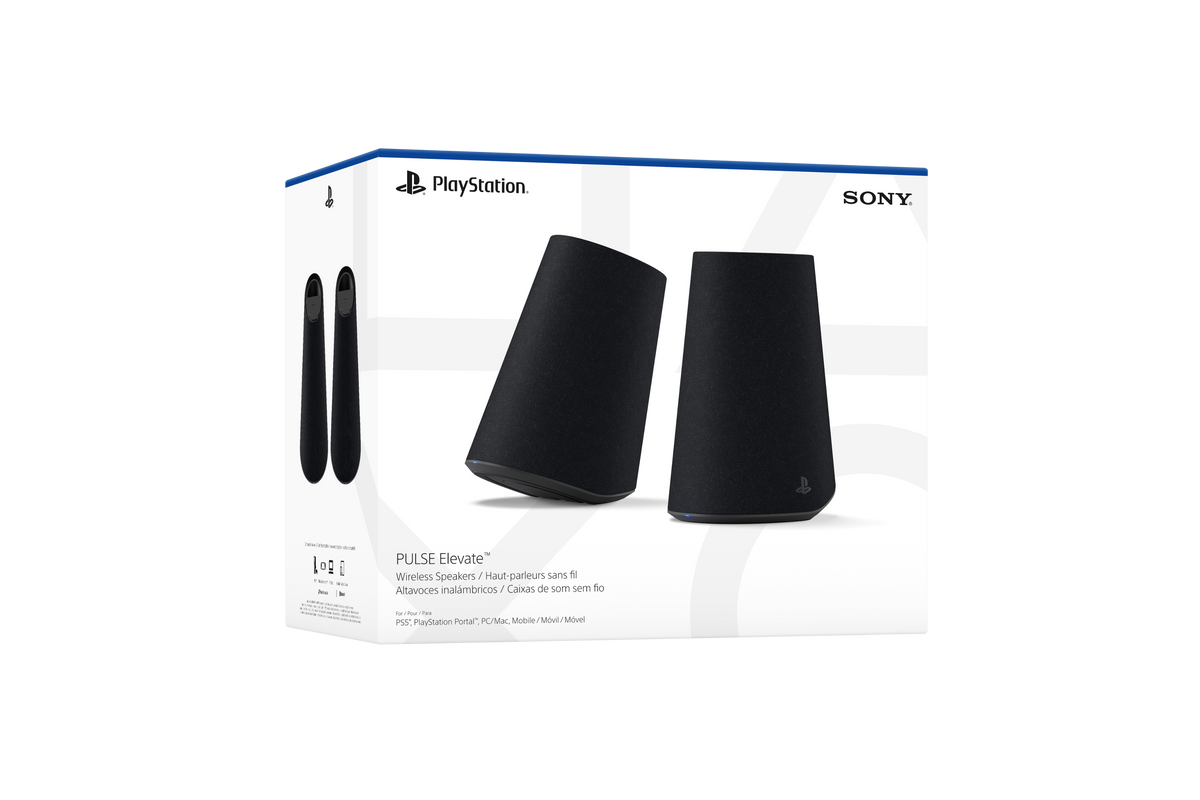 Sony Interactive Entertainment - PULSE Elevate Wireless Speakers - Black