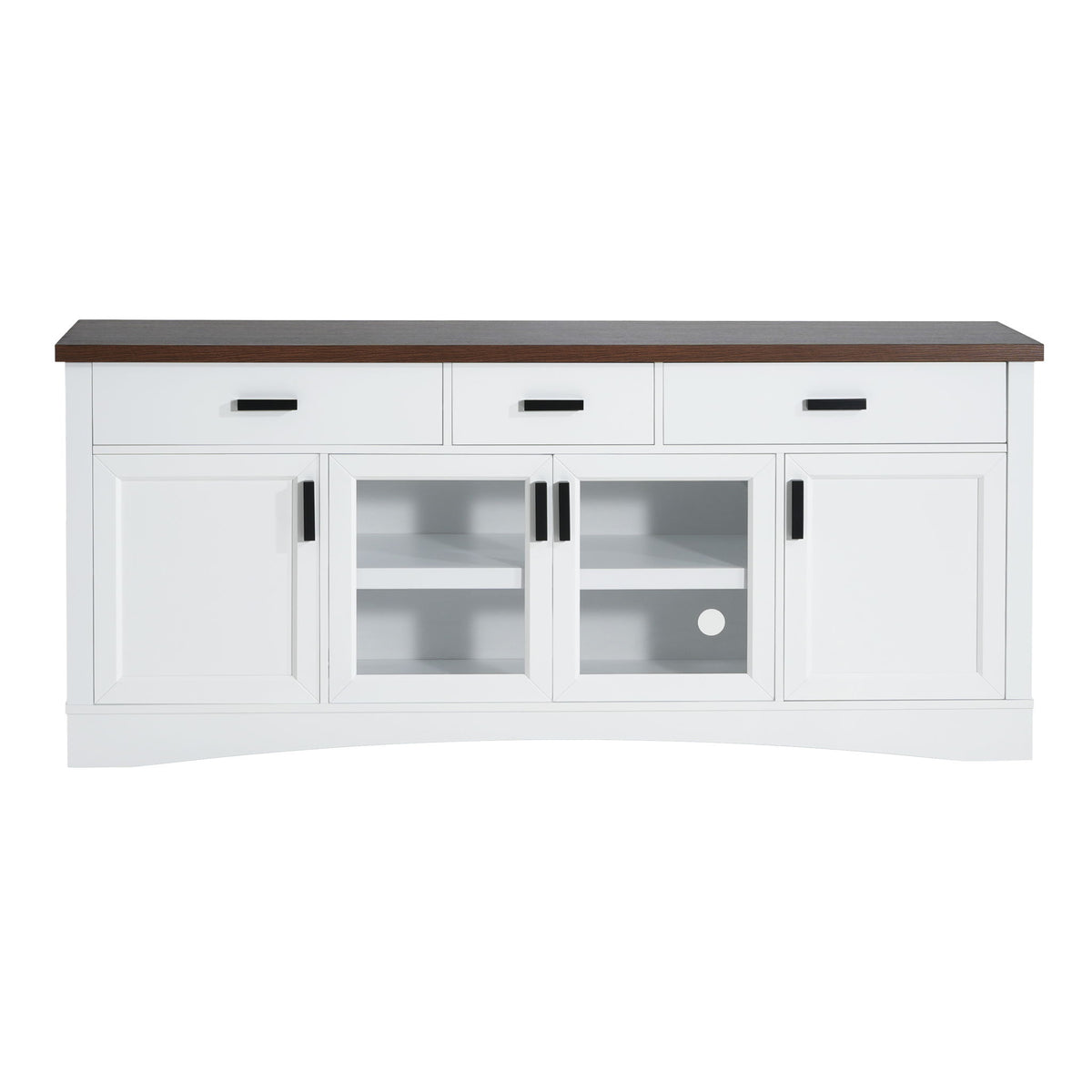 Mueble de TV moderno y estantes ajustables