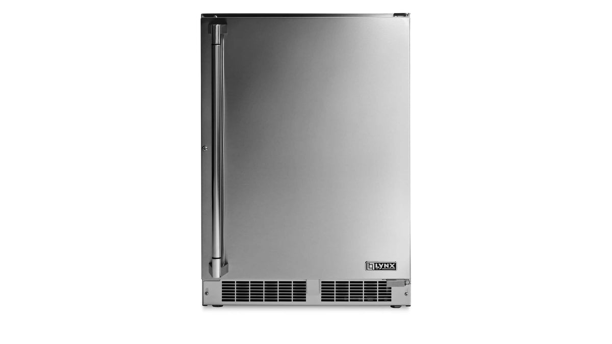 Lynx - Professional 4.9 cu ft Outdoor Refrigerator/Freezer Combo - Stainless Steel