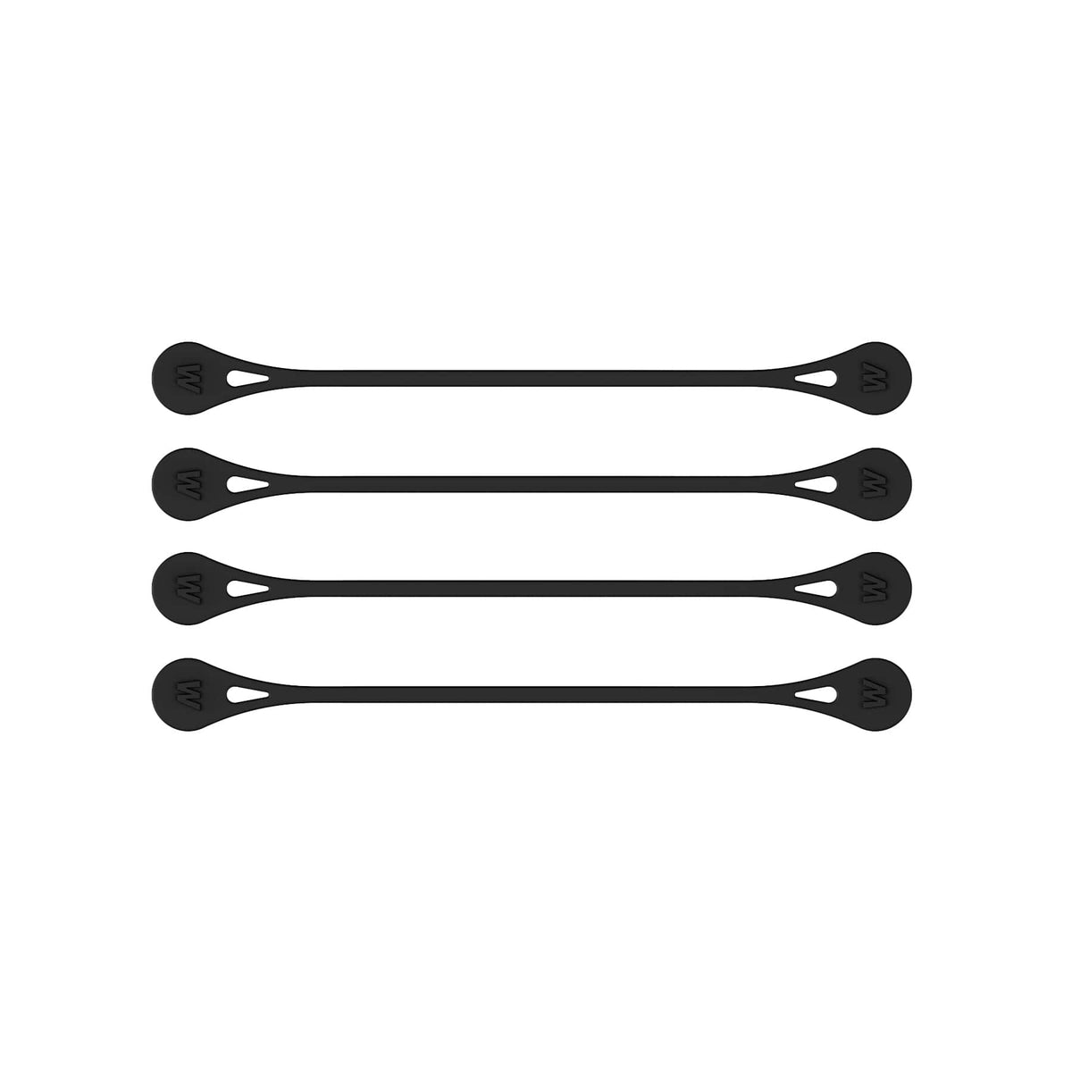 Wrap-It Storage - MagnaTies 4-Pack - Black