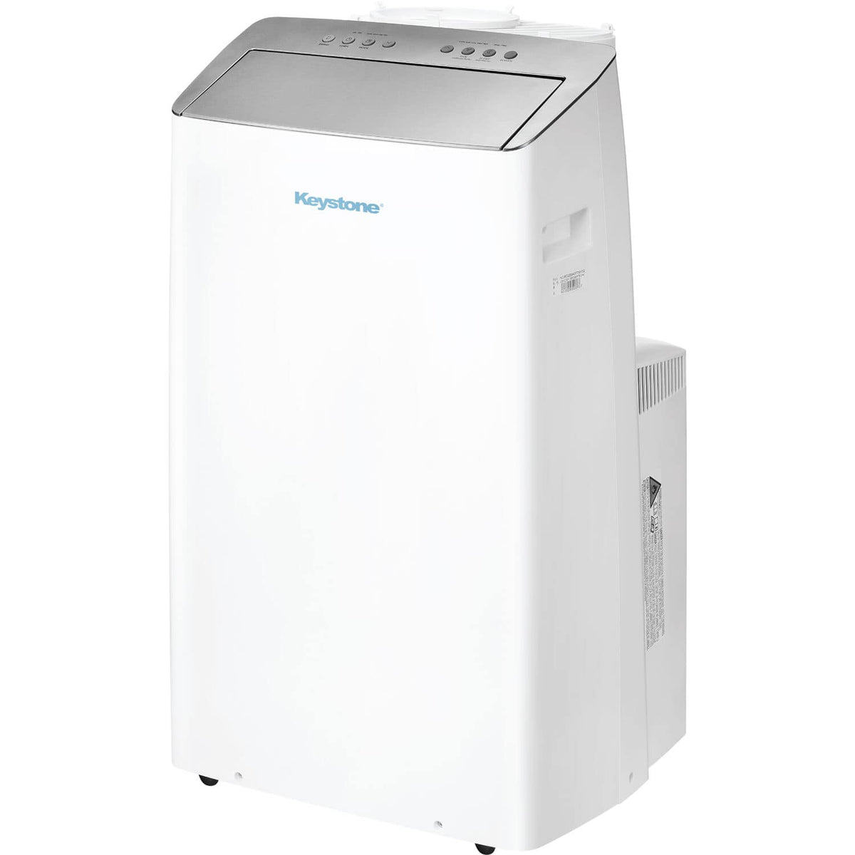 Keystone - 14,000 BTU ASHRAE/12,000 BTU DOE Portable Inverter Air Conditioner with Remote Control - White