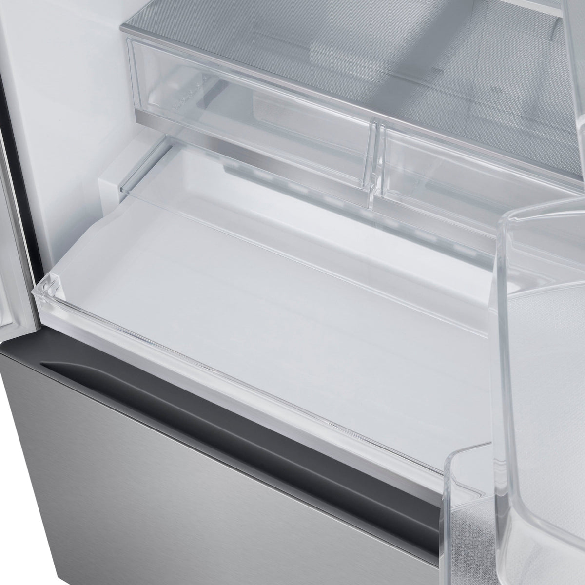 LG - 33-in Wide 24.5 Cu. Ft. French Door Standard-Depth MAX Smart Refrigerator with Dual Ice Maker with Craft Ice - Stainless Steel