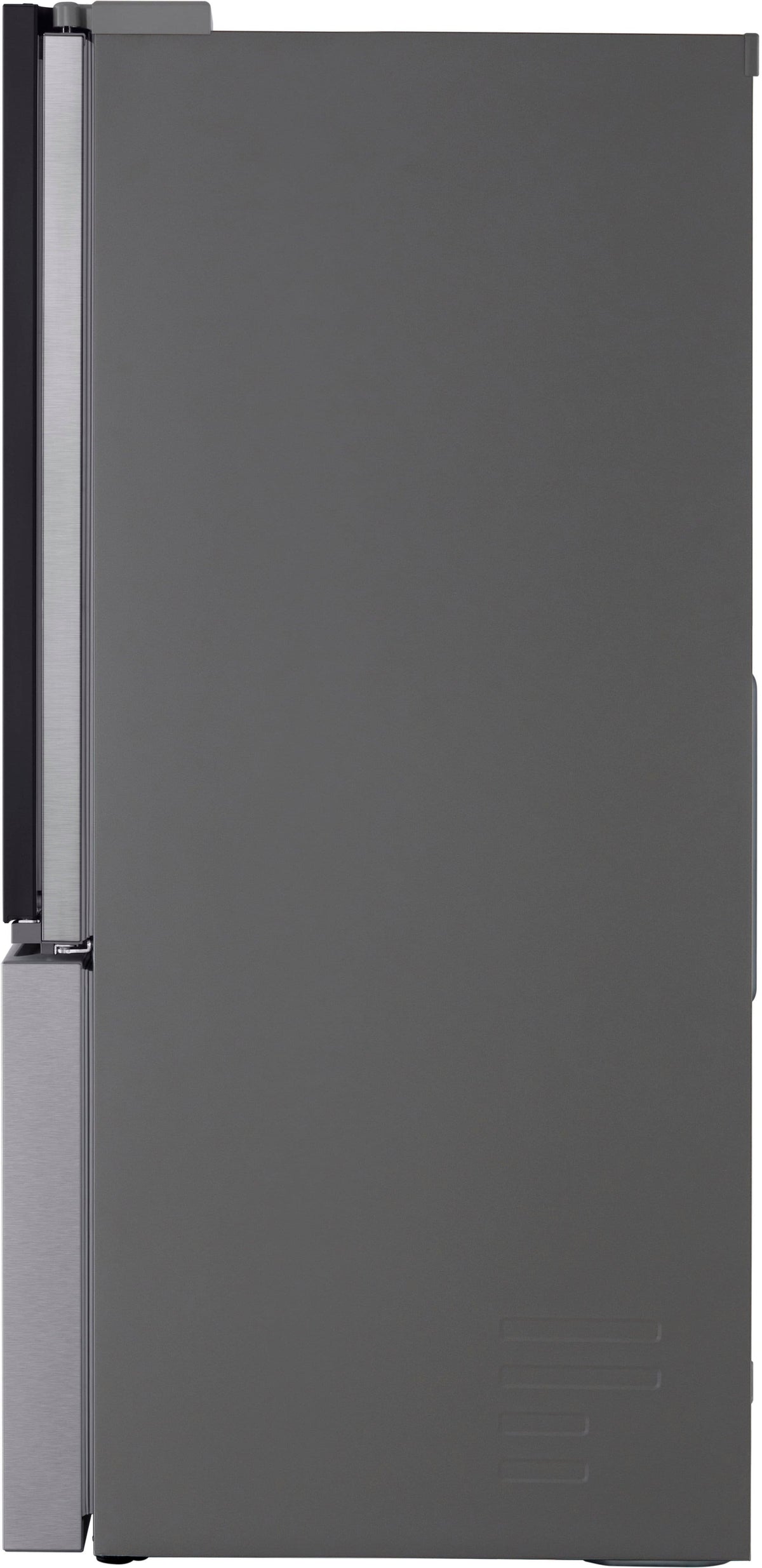 LG - 33-in Wide 24.5 Cu. Ft. French Door Standard-Depth MAX Smart Refrigerator with Dual Ice Maker with Craft Ice - Stainless Steel