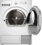 Asko - 4.2 cu. ft. Stackable Electric Vented Dryer - Butterfly Drying System, Soft Drum Technology, 12 Programs – - White