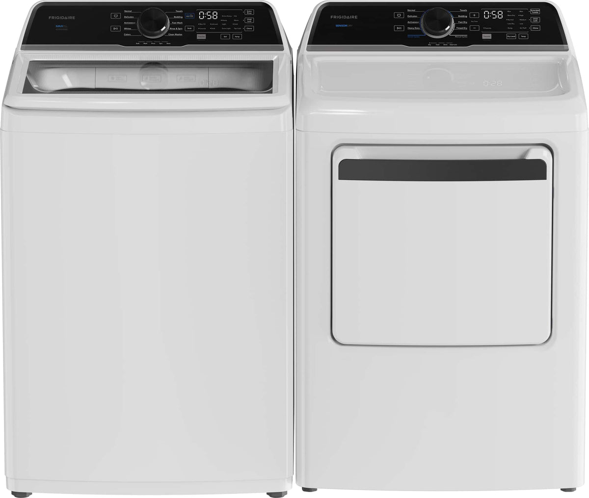 Frigidaire - 7 Cu. Ft. Gas Dryer with Sensor Dry Technology - White