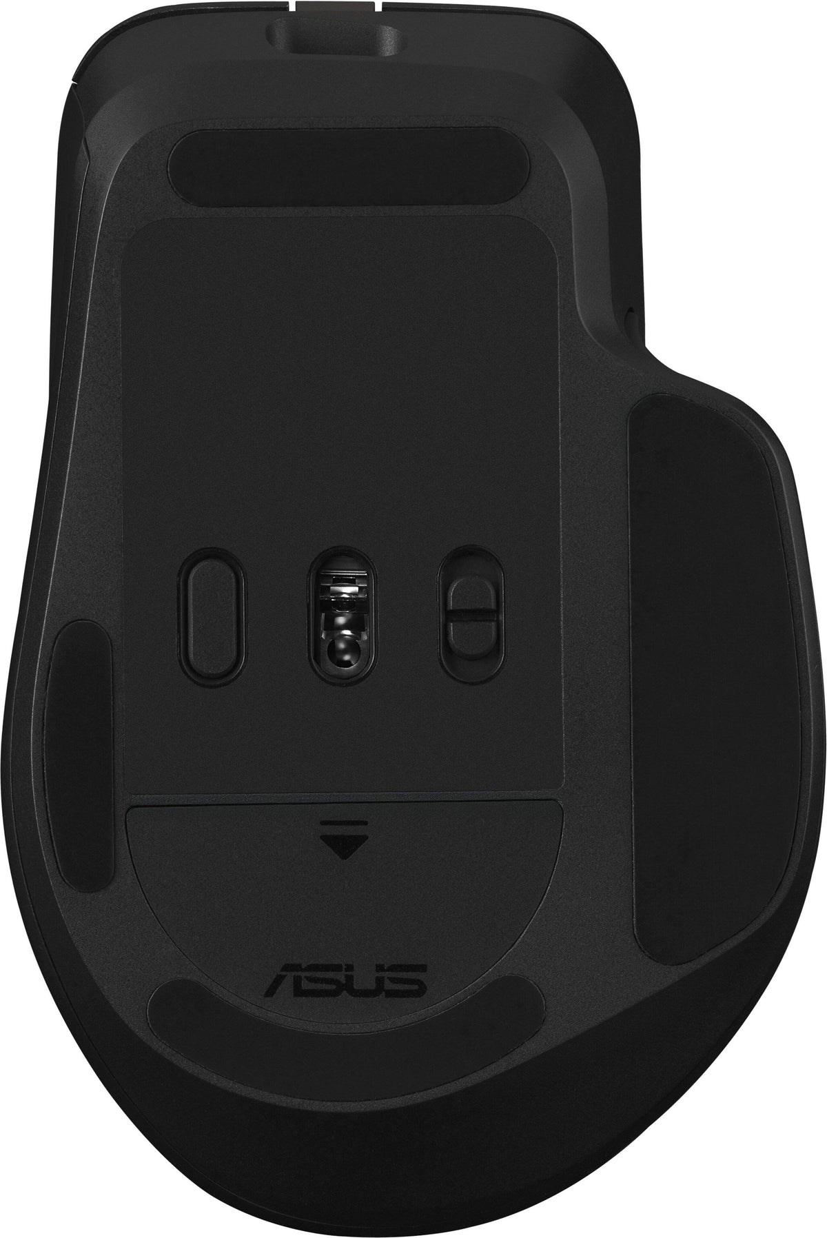 ASUS - ProArt MD301 Optical Ergonomic Mouse with Hot-Swappable Switches and SmartShift Scroll Wheel - Wireless - Black