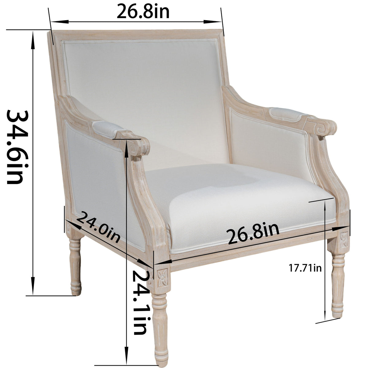 Sillón decorativo - Beige