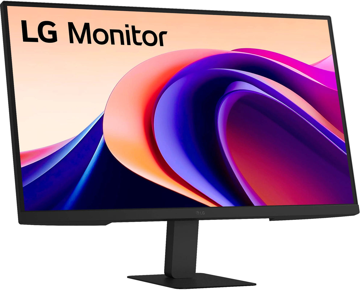 LG - 27" Monitor QHD IPS 100Hz with HDR10 (HDMI USB-C) - Black