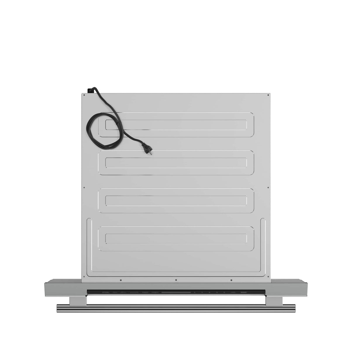 Forno Appliances - Capoliveri 1.2 cu. ft. Built-In Microwave Drawer with Sensor Cooking and Angled Touch Controls - Silver