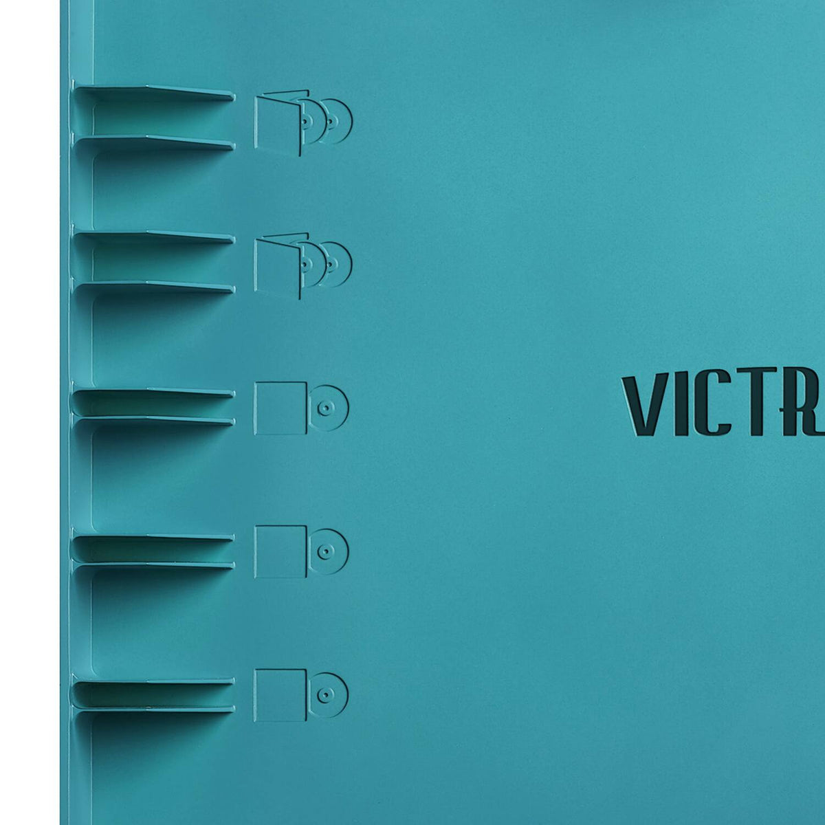 Victrola - Revolution GO Portable Rechargeable Record Player - Blue
