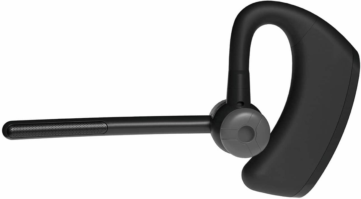 BlueParrott - M500-XT Wireless Bluetooth Mono Headset with 93% Noise-Cancelling Microphone and Lightweight Design - Black
