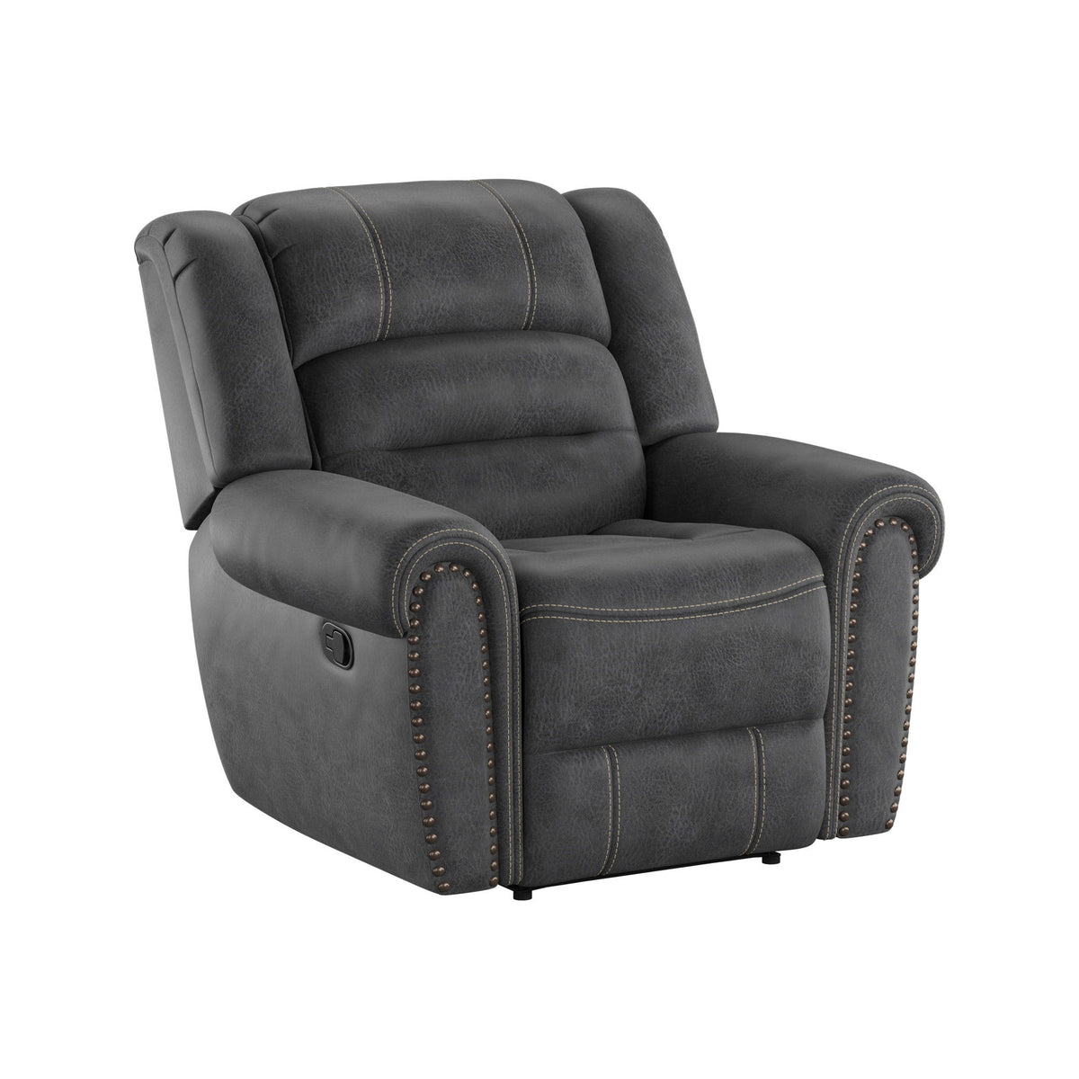Sillón reclinable con balanceo - Gris