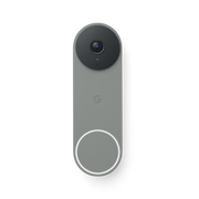 Google - Nest Doorbell (wired, 3rd gen) - Latest Model - 2K Video and Gemini - Hazel