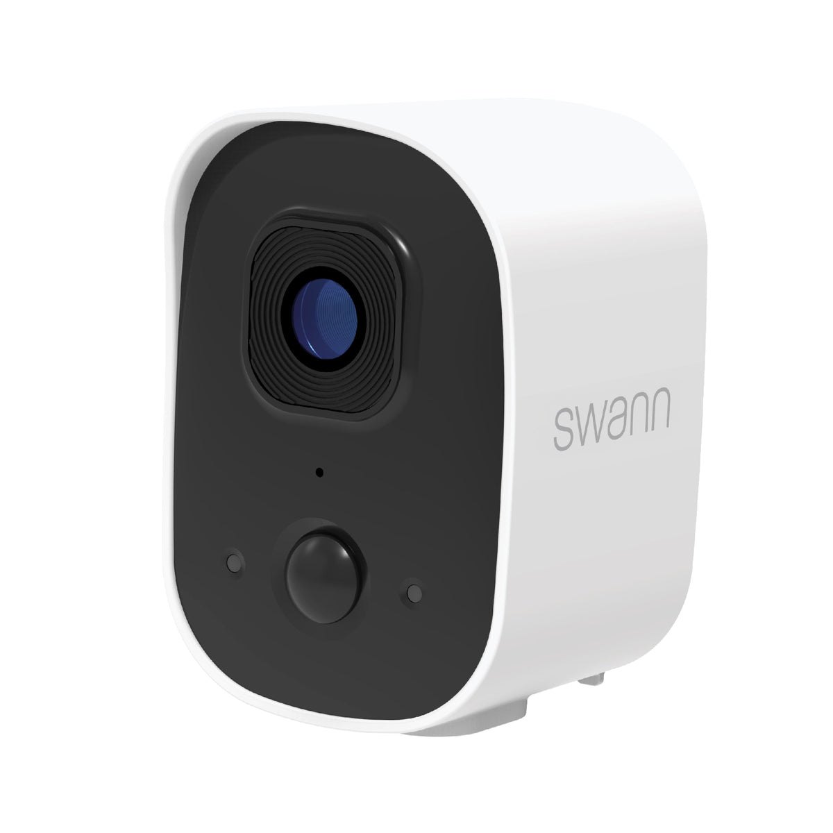 Swann - EVO 2K WiFi Security Camera, Weatherproof Outdoor, Color Night Vision, Motion Detect, Two-Way Audio, 32GB MicroSD - White