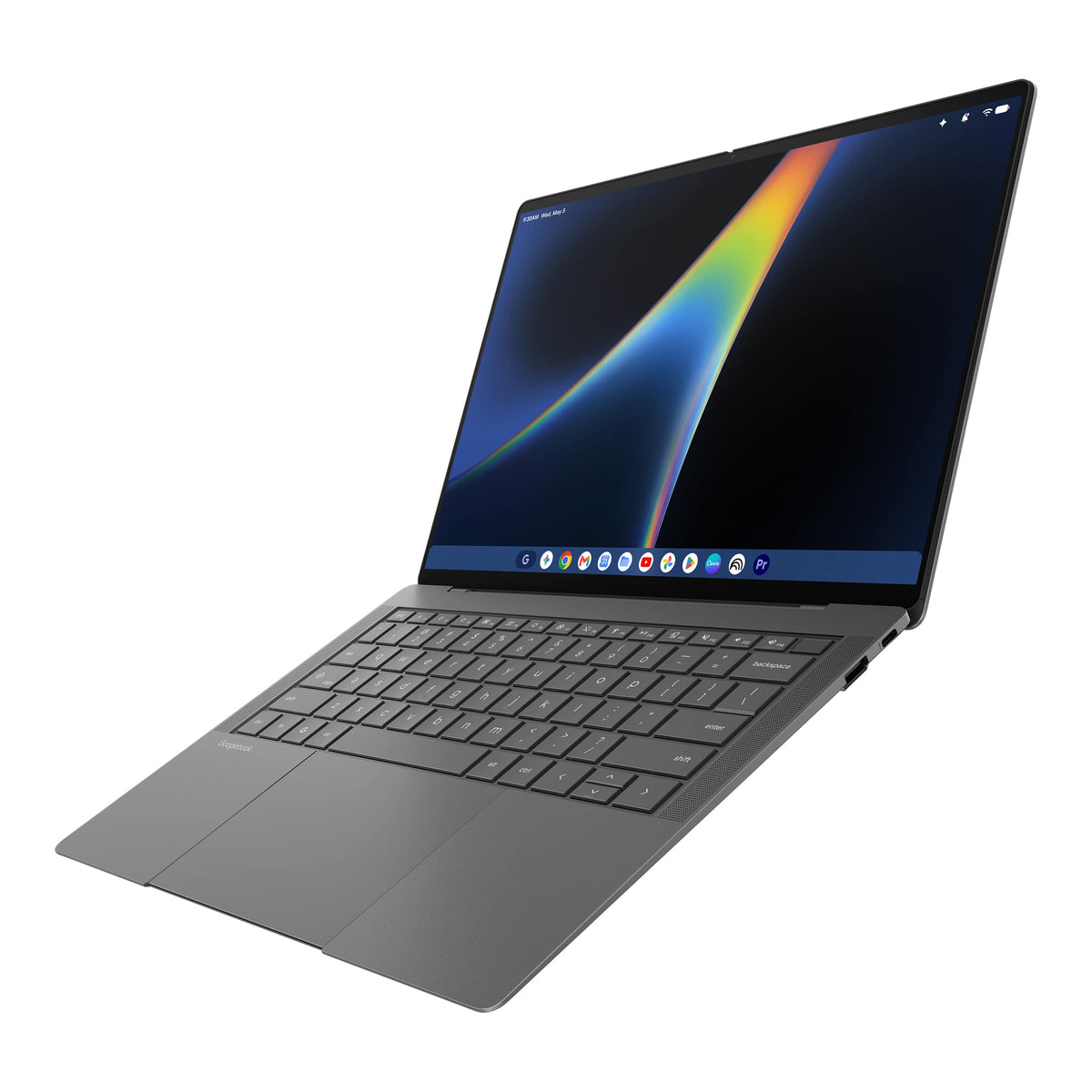 ASUS - Googlebook 14" 3K OLED Touchscreen Laptop w/ Gemini Intelligence - Intel Core Ultra 5 325 (2026) - 16GB RAM - 512GB SSD - Dusk Ash