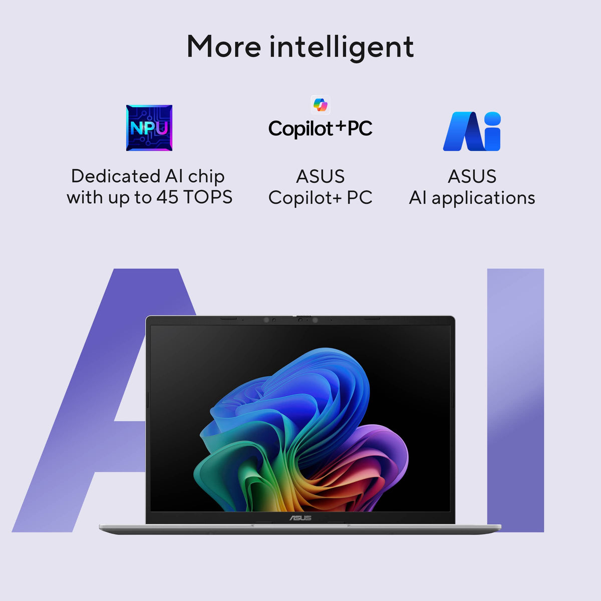 ASUS - Vivobook 14 14" 2K Laptop - Snapdragon X (2026) - 8GB Memory - 256GB Storage - Copilot+ PC - Cool Silver