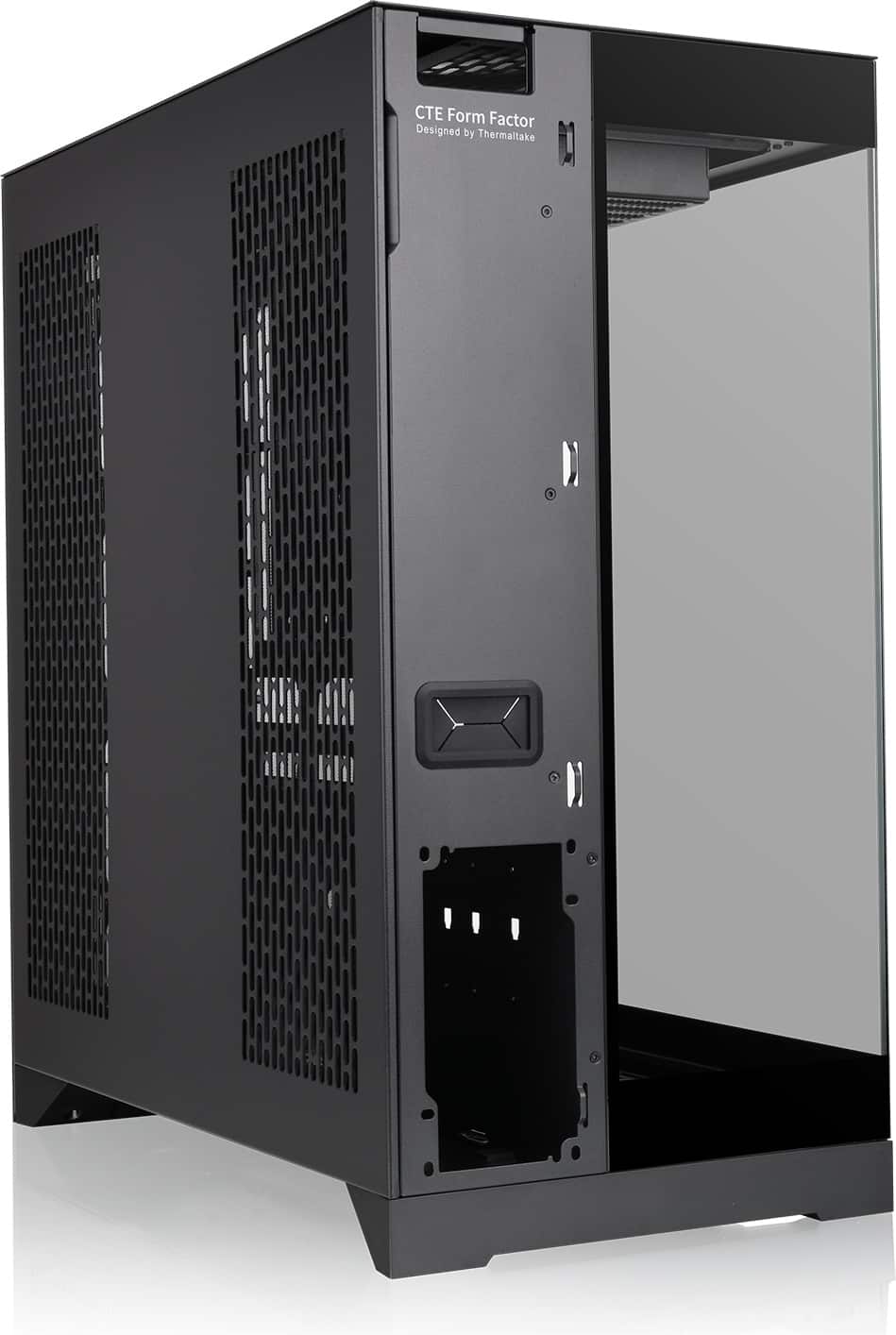 Thermaltake - CTE E550 TG Mid Tower ATX PC Case - Black