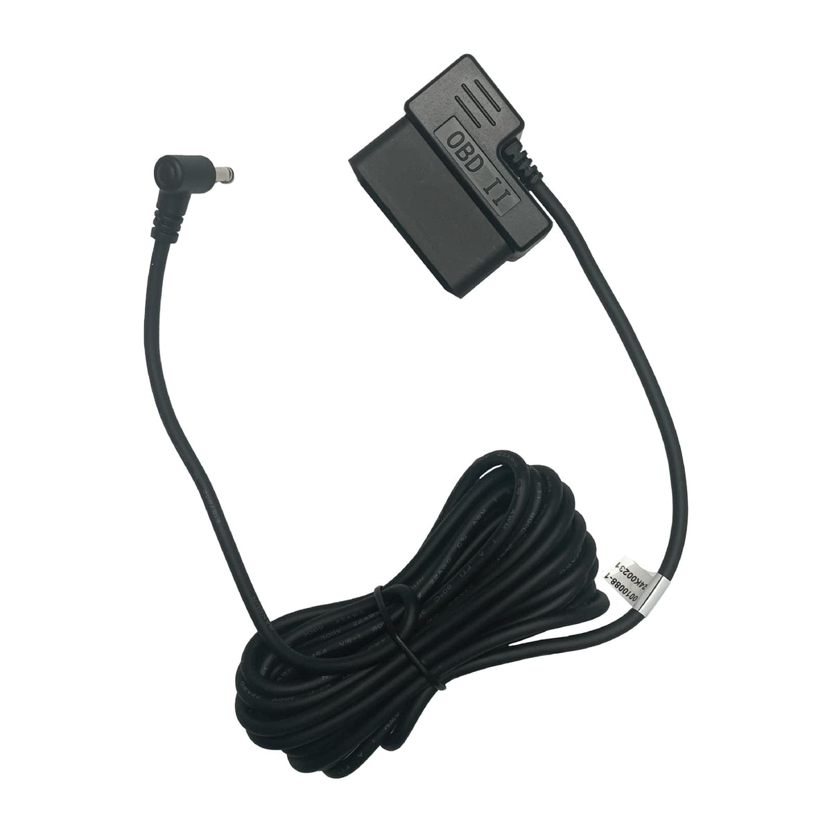 OBDII to Barrel Connector Cable, 9.8 feet Power Cord for Cobra Radar Detectors - Black
