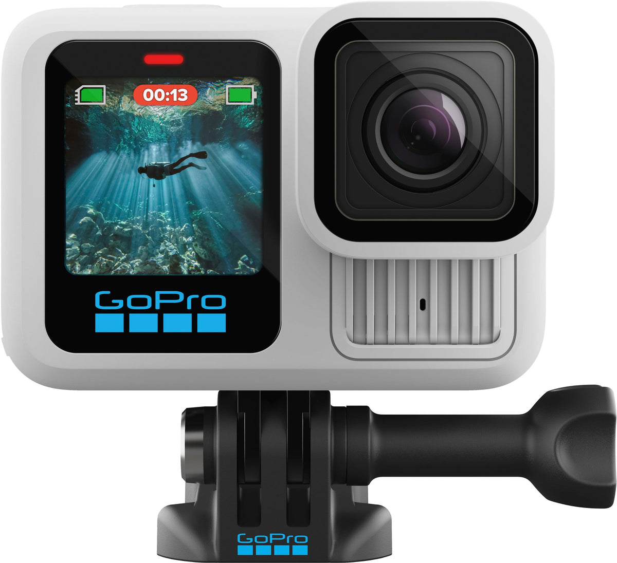 GoPro - HERO13 Black Action Camera - Limited Edition - Polar White