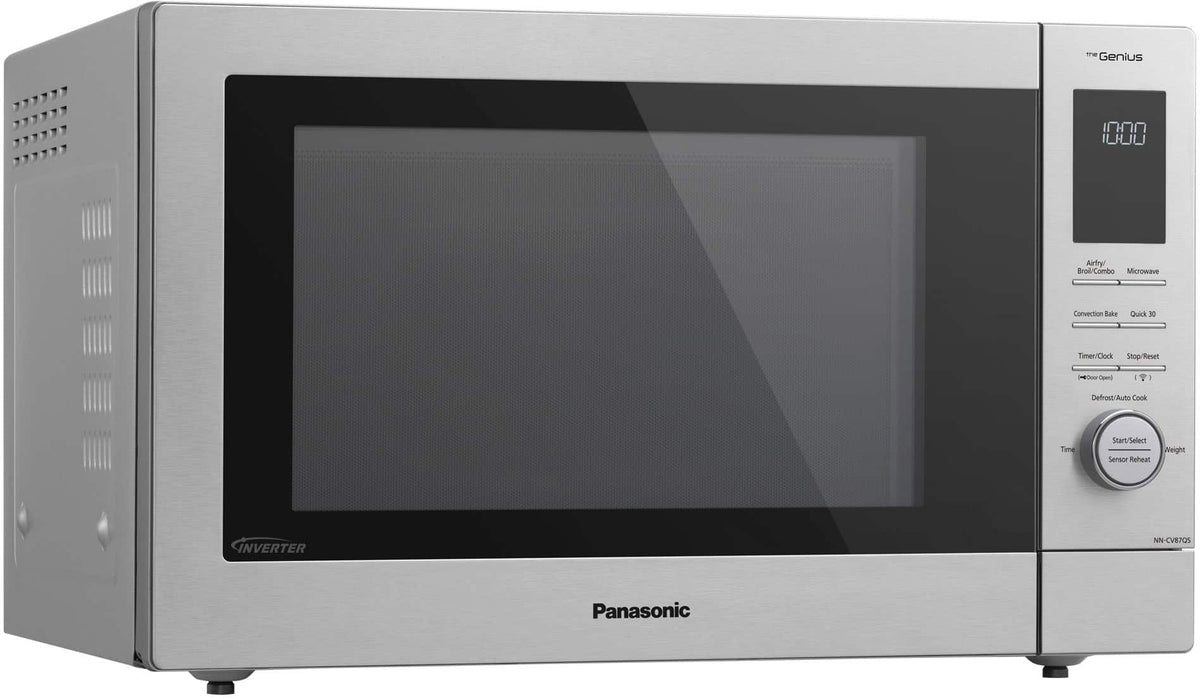 Panasonic - HomeCHEF Connect 4-in-1 Multi-Oven 1.2 Cu. Ft. Microwave, Air Fry, Convection Bake, Broil, with Genius Sensor Cooking - Silver