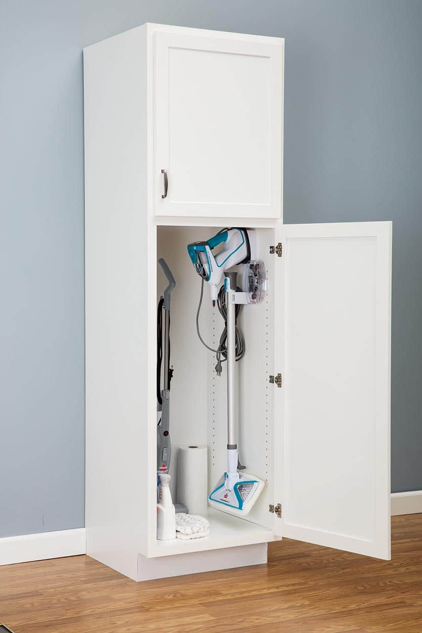 BISSELL - PowerFresh Slim 3-in-1 Sanitizing Steam Cleaner Mop - White