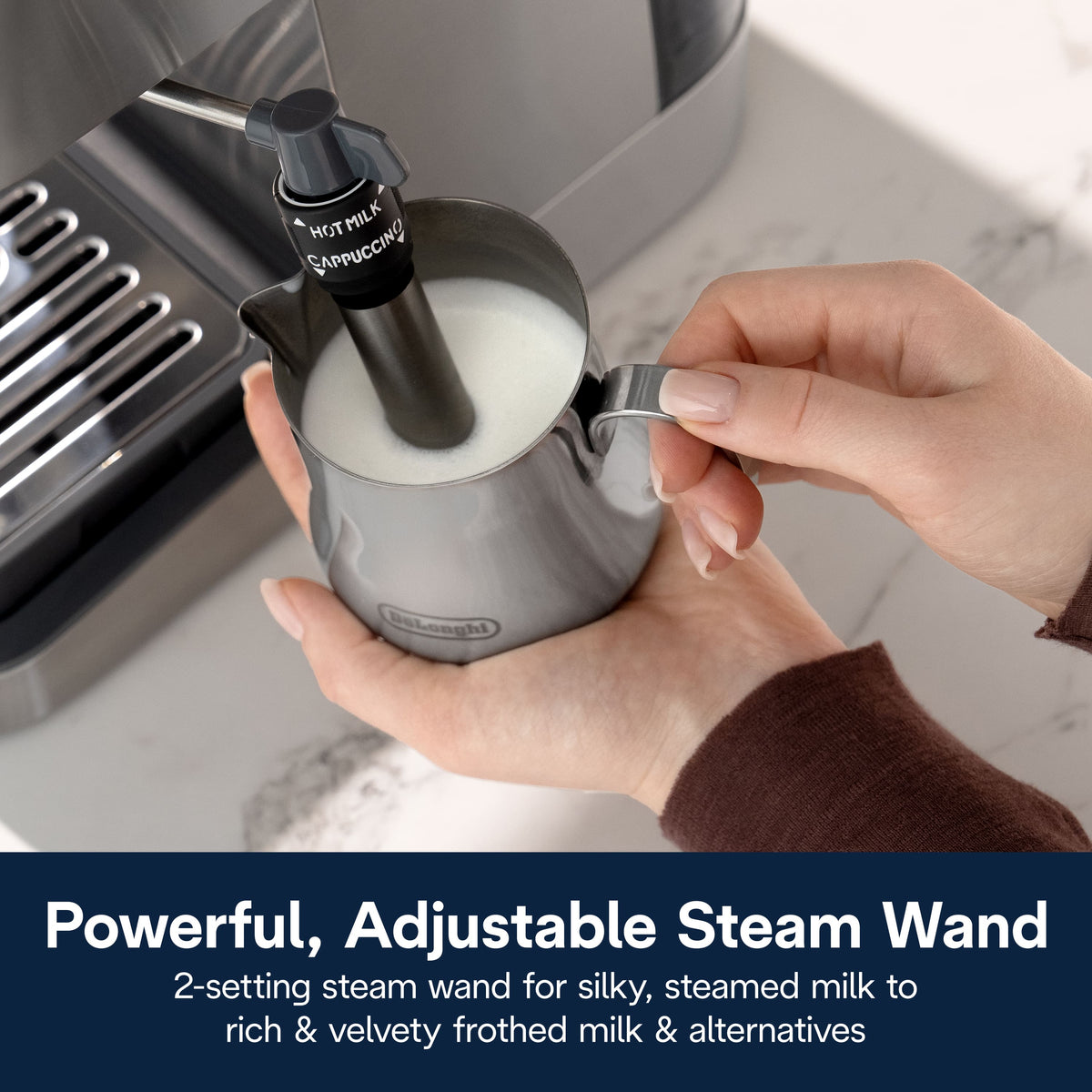 De'Longhi - Classic Espresso Machine - Stainless Steel