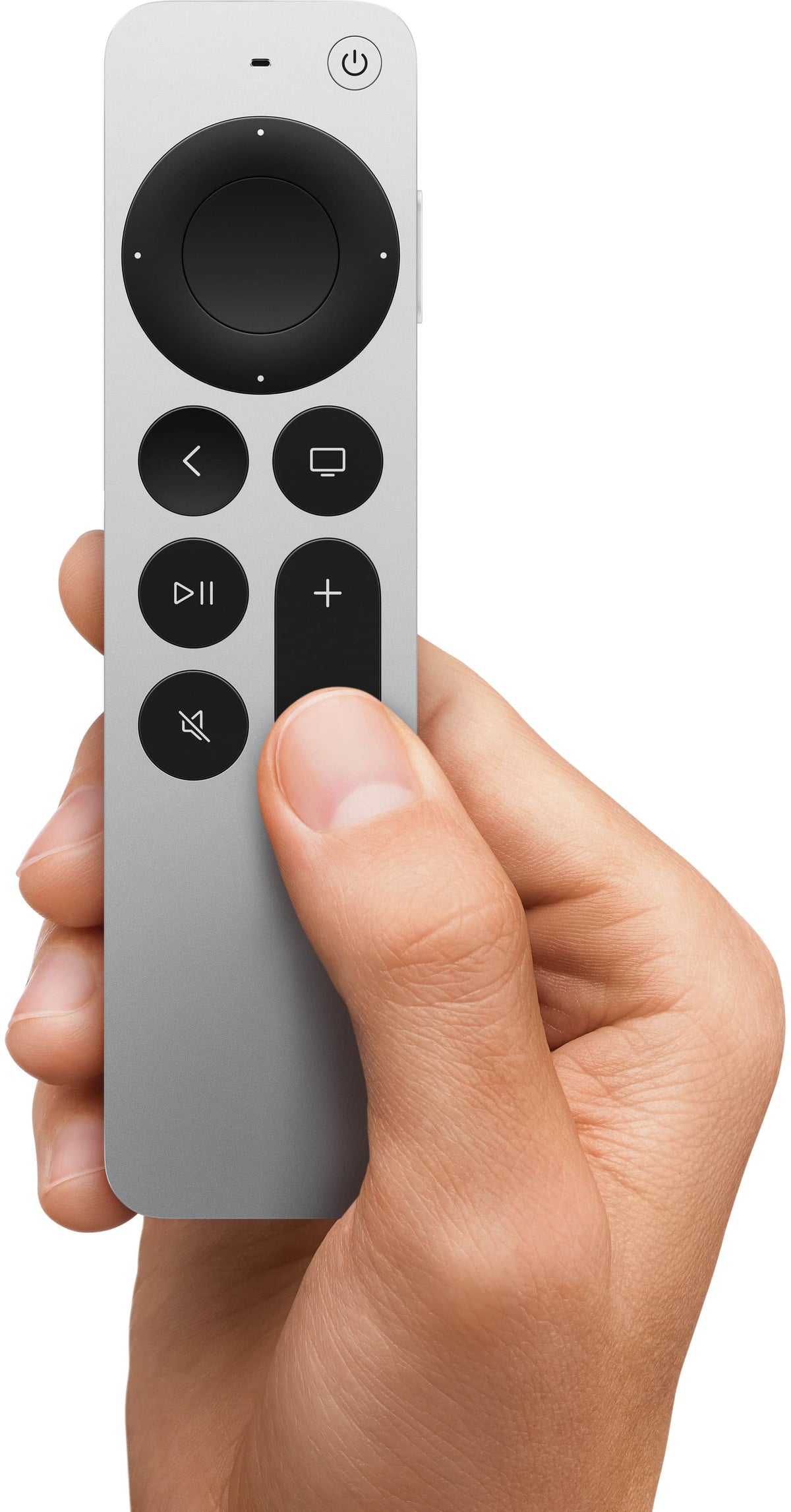Apple - Siri Remote (4th Generation) - Silver