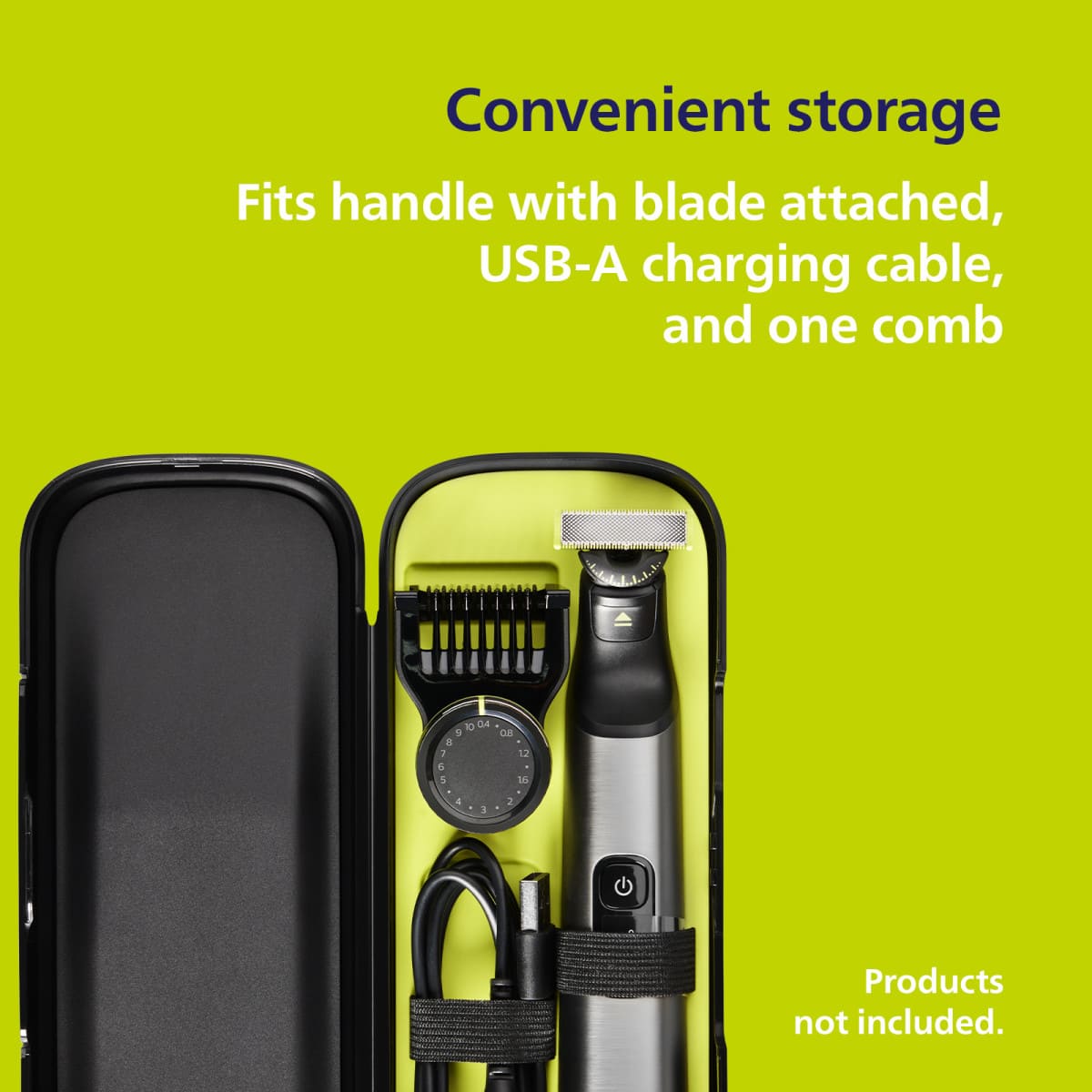 Philips Norelco - OneBlade travel case - Black