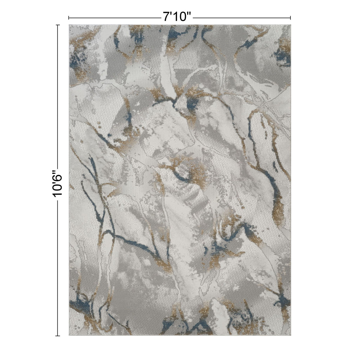 Geometrix - Area Rug With 3D Effect